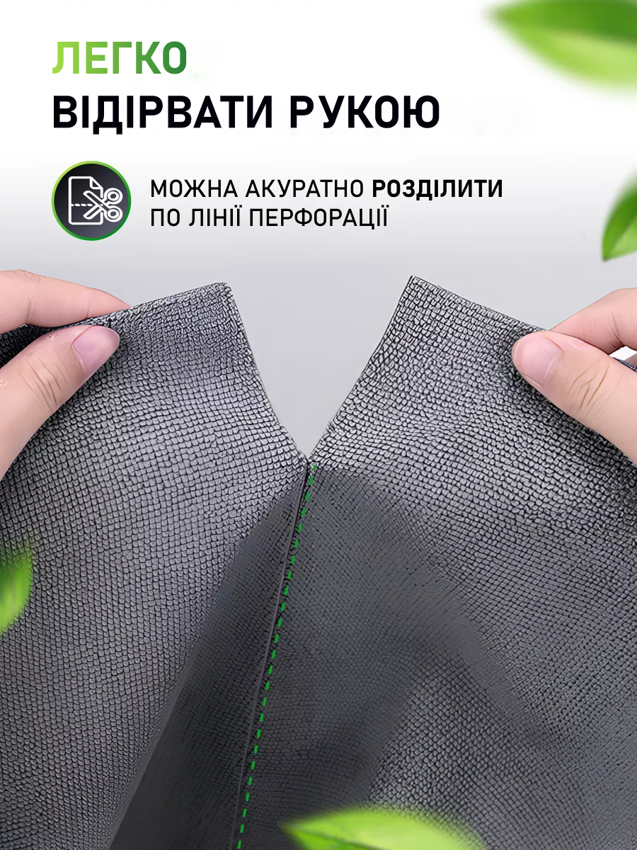 Багаторазові серветки з мікрофібри в рулоні Багаторазові серветки з мікрофібри в рулоні